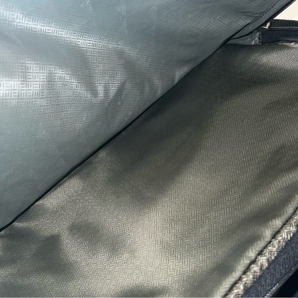 Atlantic Laptop Briefcase Overnight Carry On Black Case 16"x12"adjustable Strap - Picture 8 of 11